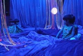 Dark sensory room